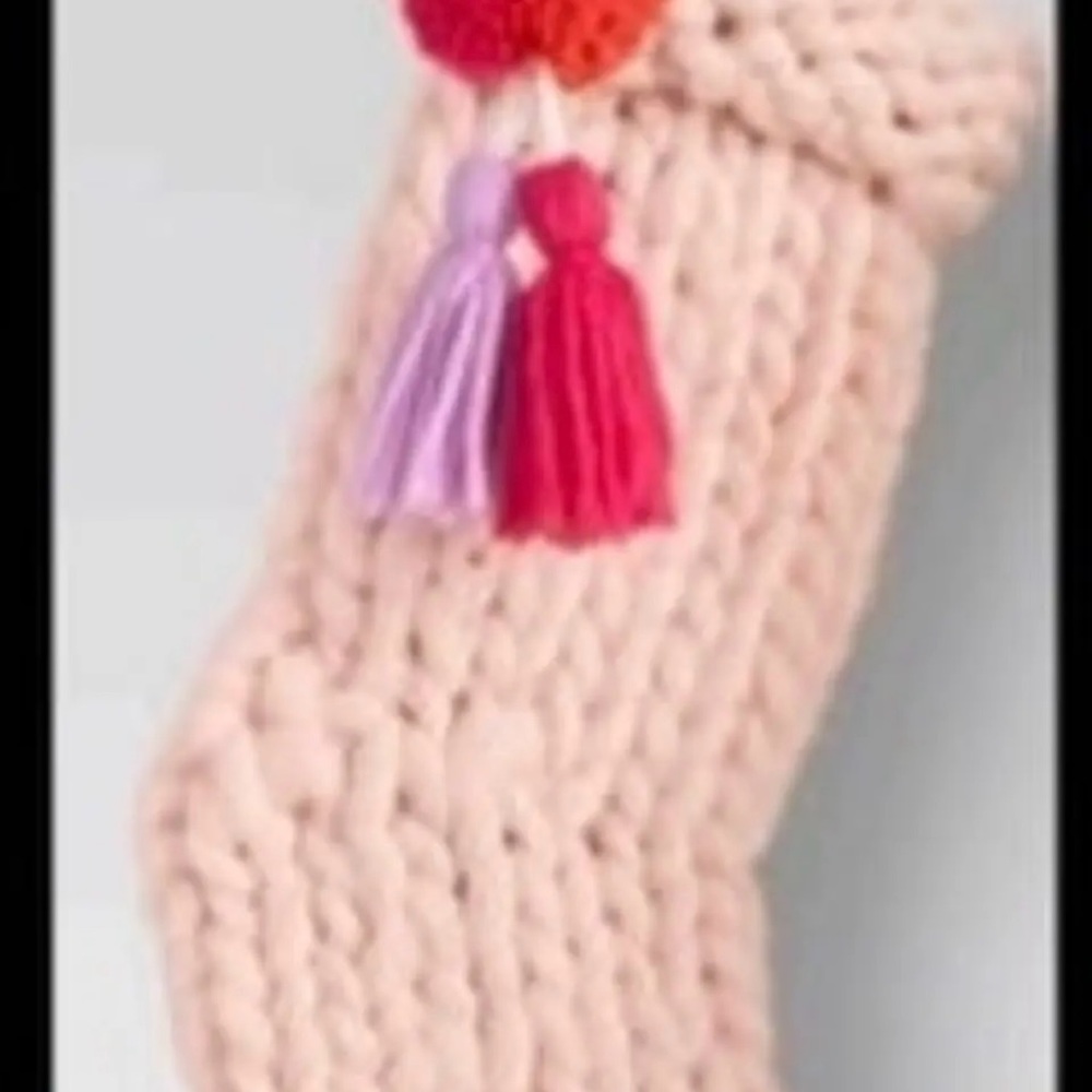 Opal House Chunk Knit 2023 Stocking Pale Pink